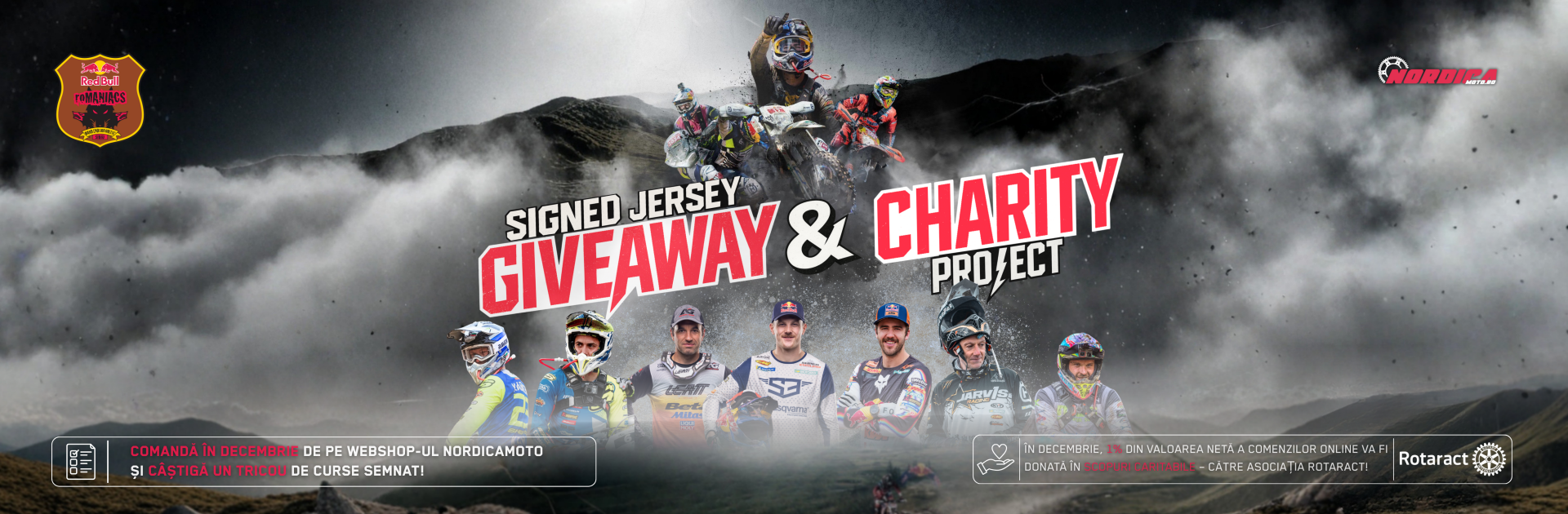 Red Bull Romaniacs, Giveaway, Charity project