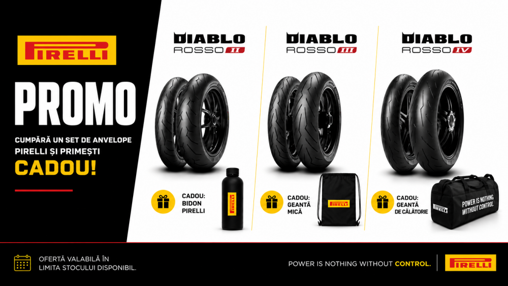 promoție Pirelli