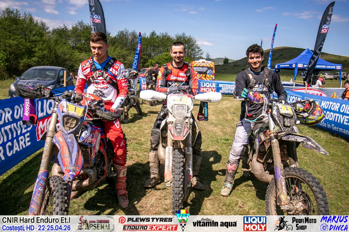 Hard Enduro Arsenal 2026: Józsa Norbert Levente câștigă după patru zile de concurs, Kornel Ott este al doilea, iar Vlad Hambașan completează podiumul