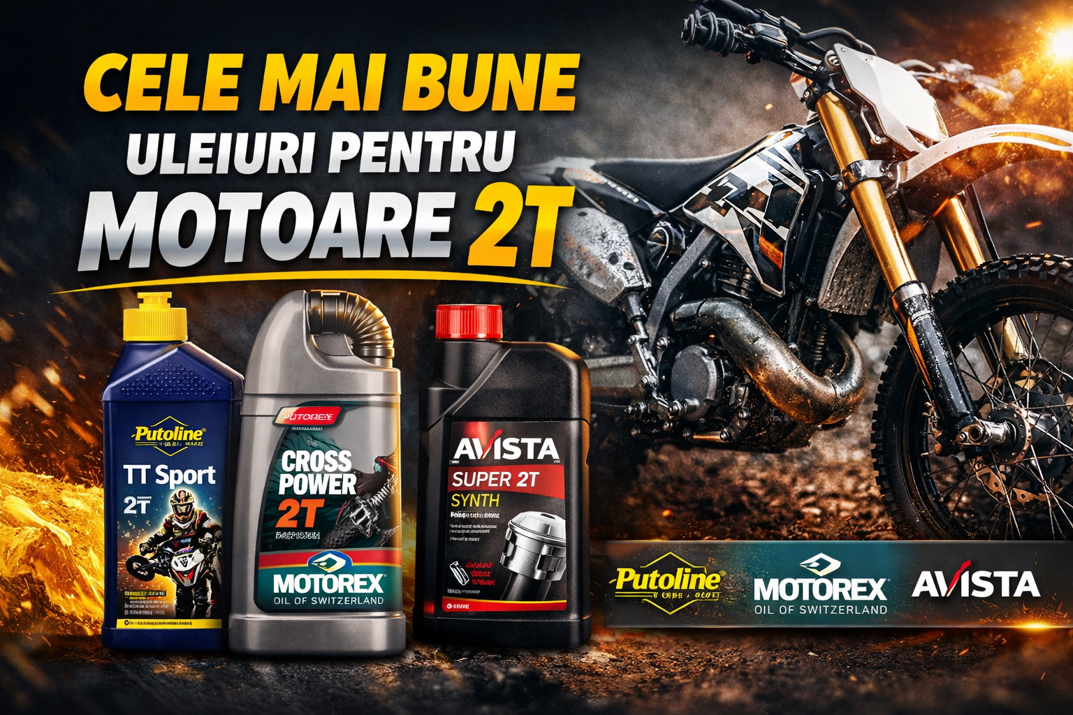 Cele mai bune uleiuri 2T pentru motoare: ce alegi pentru performanță maximă?