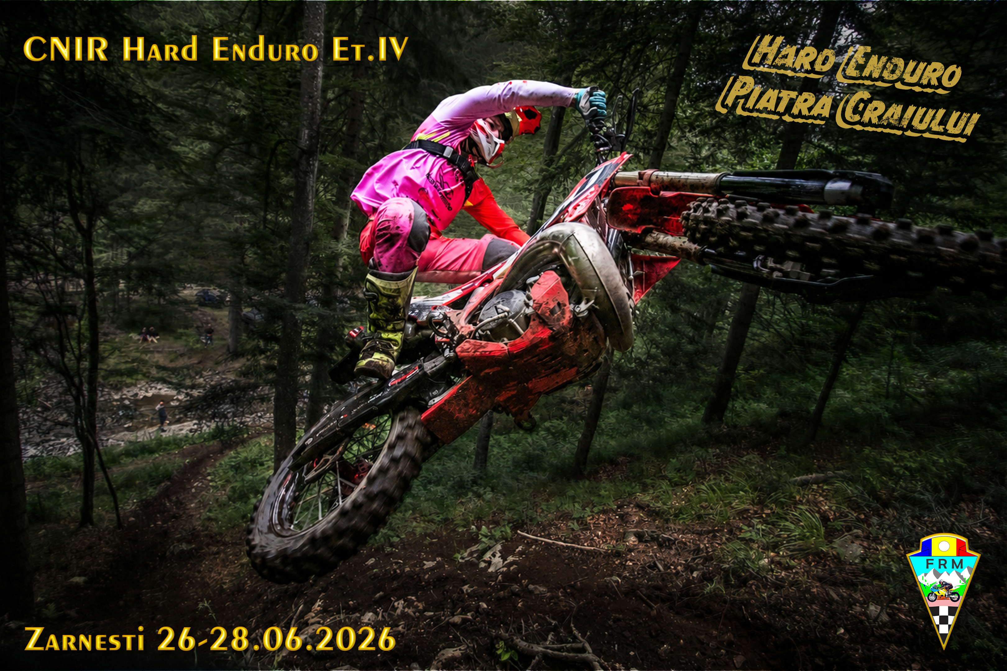 Hard Enduro Piatra Craiului 2026: David Cyprian câștigă etapa a IV-a la Zărnești
