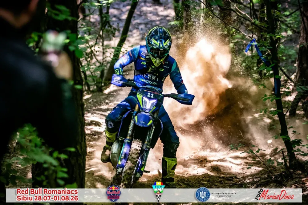 Teodor Kabakchiev câștigă Ziua 3 la Red Bull Romaniacs, Lettenbichler rămâne lider