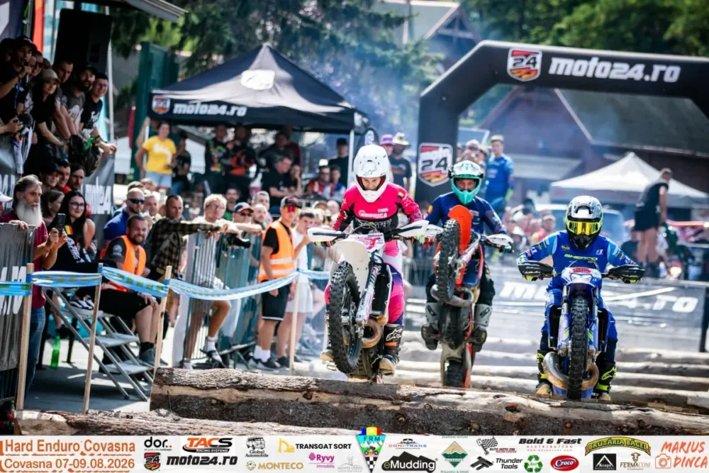 Maria Grigoraș urcă pe locul 2 în Campionatul Național de Hard Enduro după etapa de la Covasna