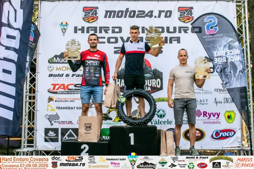 Kornel Ott câștigă Hard Enduro Covasna și obține prima victorie din sezonul 2026