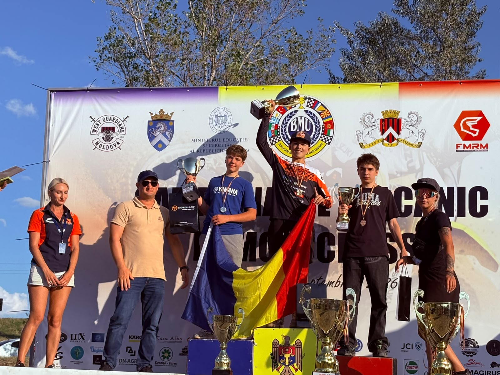 BMU Motocros Ungheni 2026: Sami Dumitru și Andrei Susanu câștigă în Republica Moldova