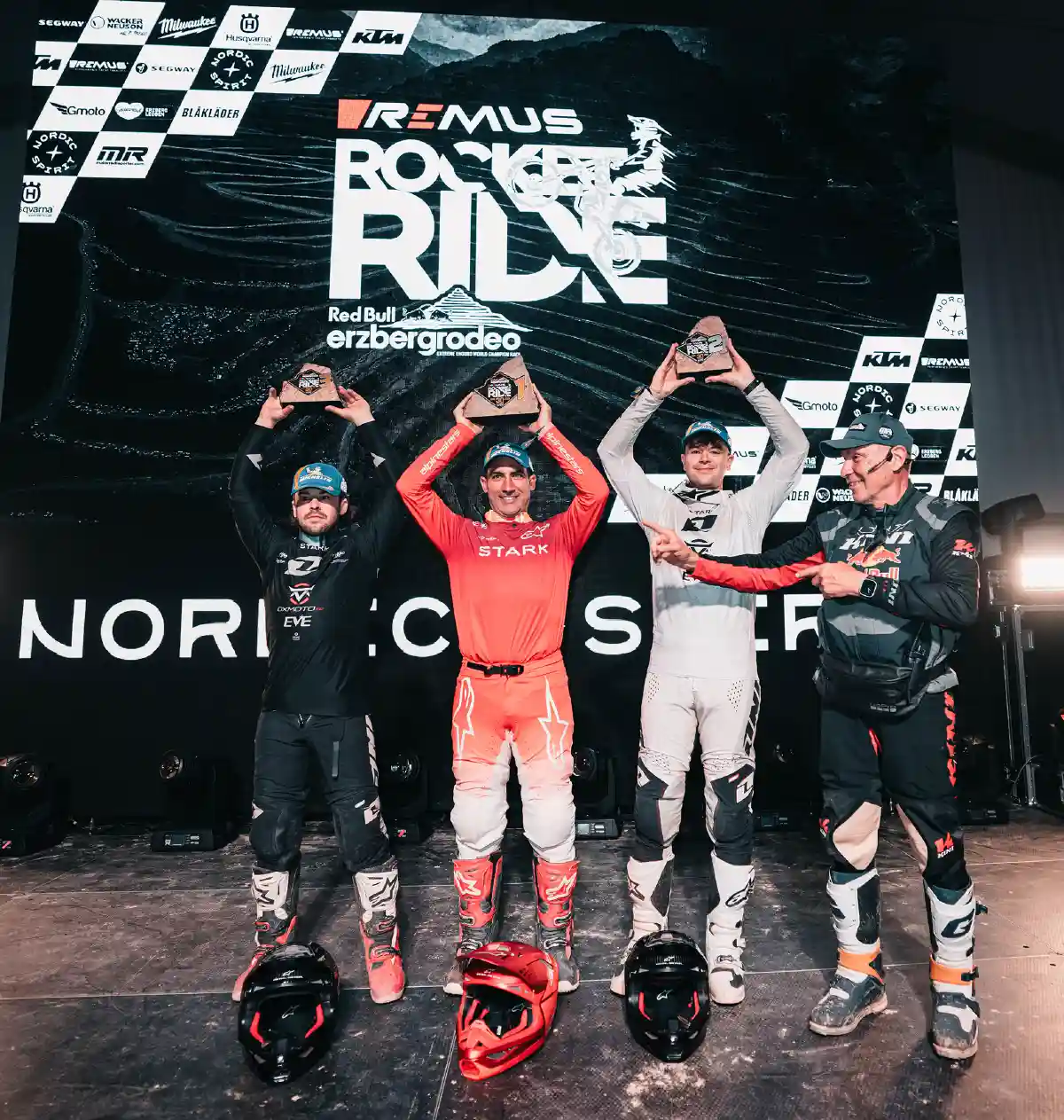 Stark Future domină podiumul REMUS Rocket Ride, Sébastien Tortelli câștigă debutul Erzbergrodeo 2026