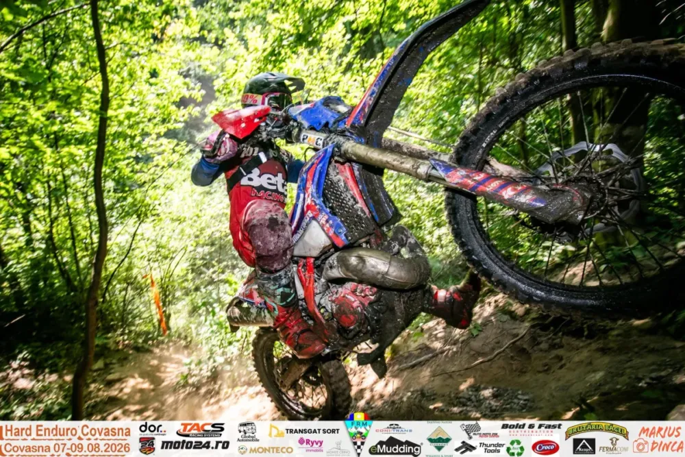 Kornel Ott domină Ziua 2 la Hard Enduro Covasna și preia conducerea în clasa PRO