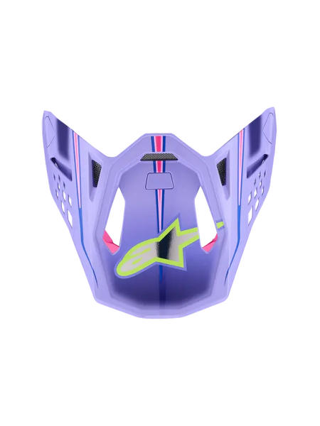 Supertech M10 Jett Helmet Visor Purple -0