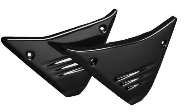 Custom Side Covers Black, 2, nordicamoto.ro