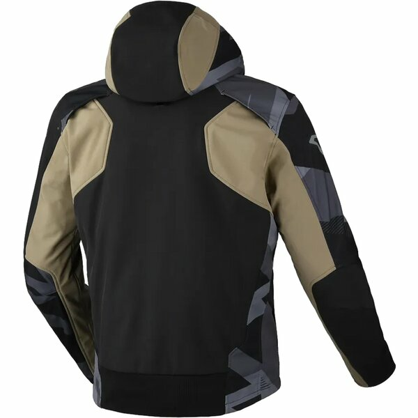 Geaca softshell de vara MACNA ATRACOR DESIGN S Negru/Bej-2