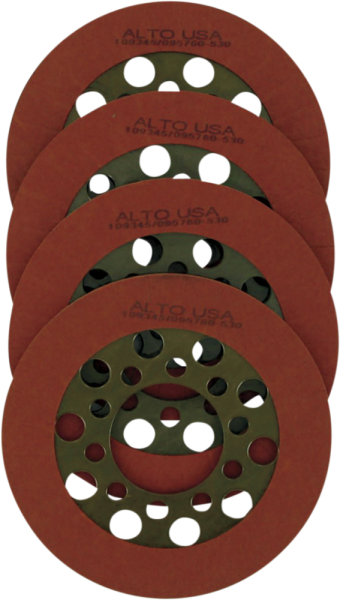 Red Eagle Organic Clutch Friction Plate Set Red, 1, nordicamoto.ro