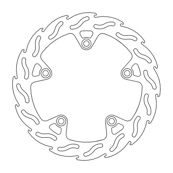 Flame Series Fixed Rotor Silver, Stainless Steel-0031b53ab7f688925d8e9ead2f07a443.webp
