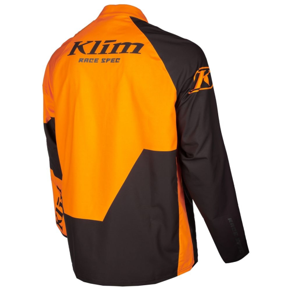 Hanorac Klim Revolt 1/4 Zip Black - Strike Orange-12