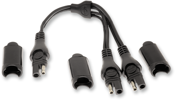 Y-splitter Black, 2, nordicamoto.ro