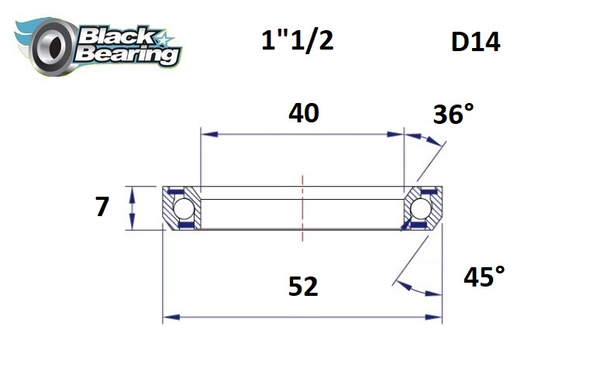 Headset Bearing, 2, nordicamoto.ro