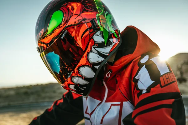 Airform Manik'r Helmet Red M, 8, nordicamoto.ro