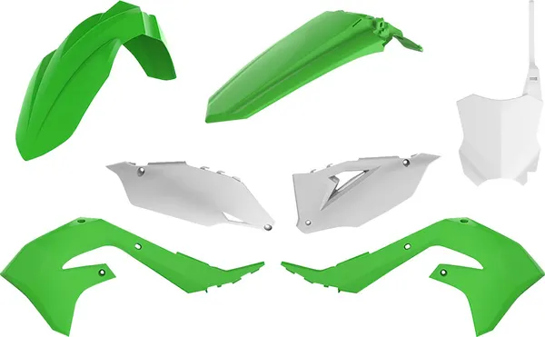 Body Kit For Kawasaki Green-0