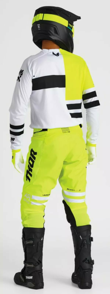 THOR Launchmode Gloves White, Green -2
