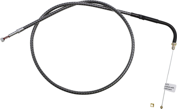 Karbonfibr Braided Throttle/idle Cable Black, 1, nordicamoto.ro
