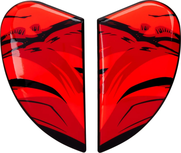 Airform Helmet Side Plates Red 