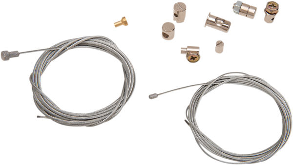 Emergency Cable Repair Kit Silver, 2, nordicamoto.ro
