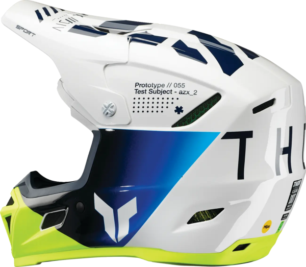 Casca Thor Reflex Sport Strike Mips Yellow/White/Blue-8