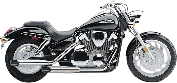 Classic Deluxe Exhaust System Chrome, 1, nordicamoto.ro