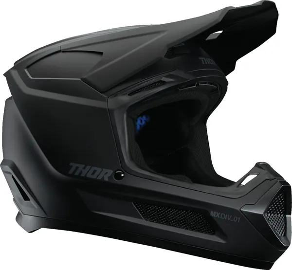 THOR Youth Fleet Blackout Helmet Black -5