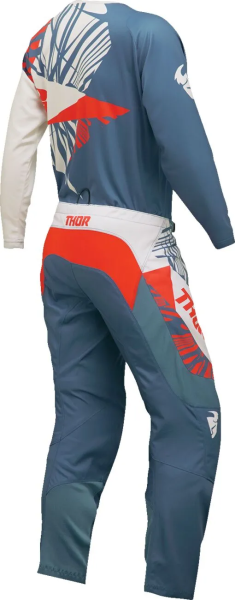 Tricou Dama Thor Sector Split Blue/White-2