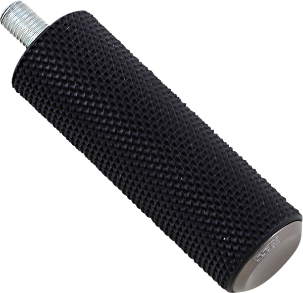 Knurled Shift Peg Silver, 1, nordicamoto.ro