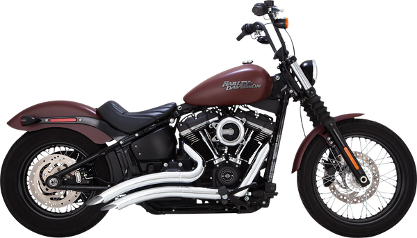 Big Radius Exhaust System Chrome, Mild Steel, 3, nordicamoto.ro