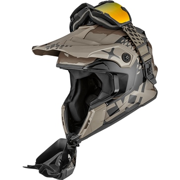 CKX Helmet + Goggles TITAN Viper Titanium M, 2, nordicamoto.ro