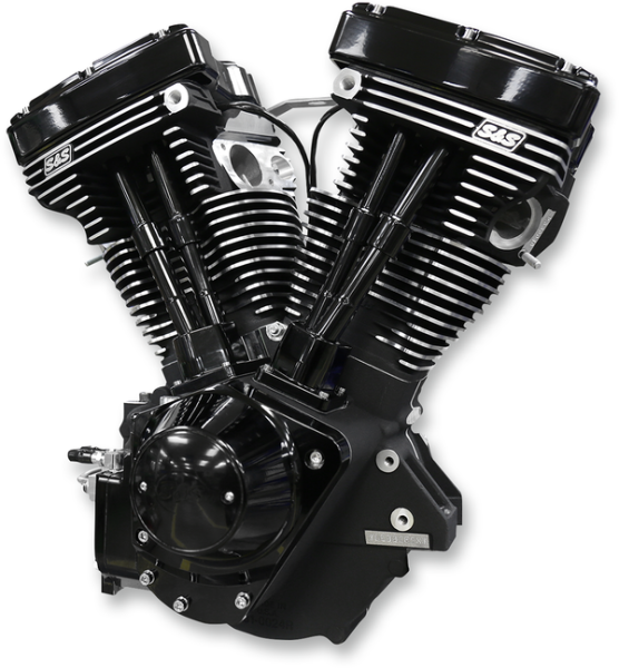 V111 Long-block Engine Black, 1, nordicamoto.ro