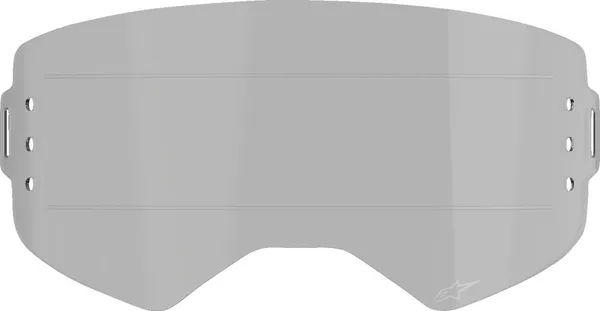 Alpinestars Supertech Roll-off Goggle Lens Gray -0