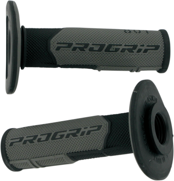 801 Hybrid Duo-density Cross Grips Black, Gray