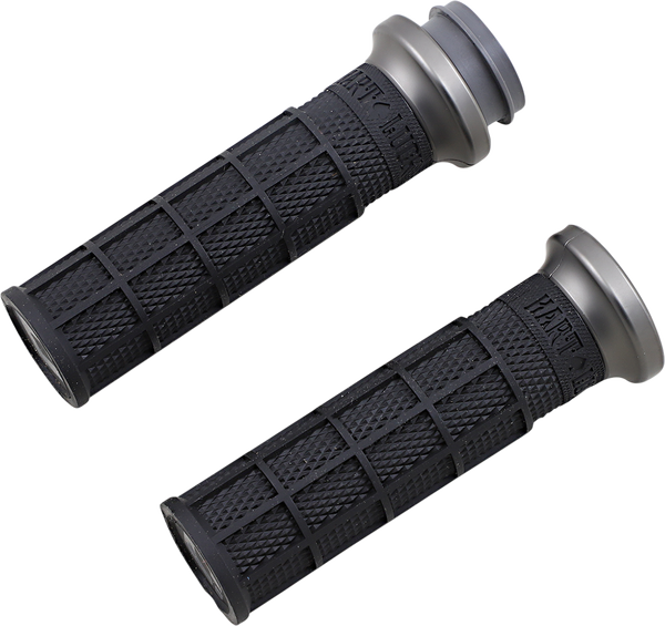 Harley Hart-luck Signature V-twin Lock-on Grips Black -01188877f66e6a7852781c70b05be352.webp