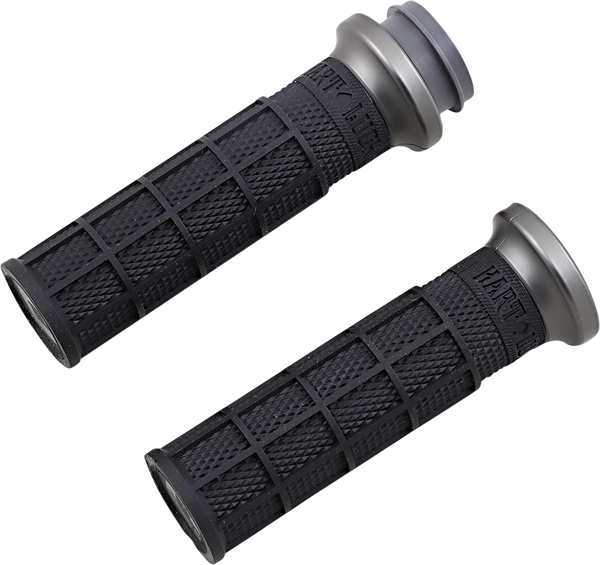 Harley Hart-luck Signature V-twin Lock-on Grips Black-01188877f66e6a7852781c70b05be352.webp