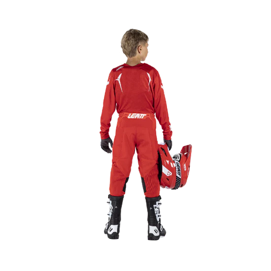 Combo echipamente copii tricou si pantaloni Leatt 3.5 Rosu 150/160 cm-3