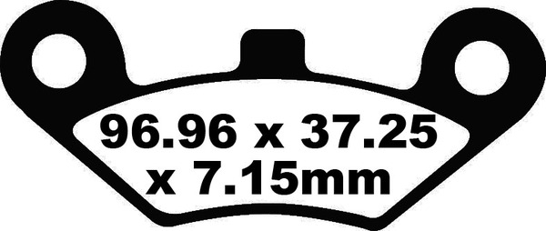 Plăcuțe de frână Tt Sport Carbon Fusion, 1, nordicamoto.ro