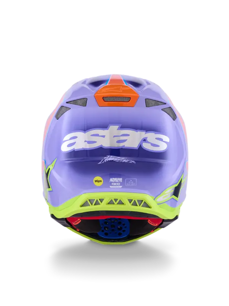 Casca Alpinestars Supertech M10 Jett Lawrence R01 Purple-2