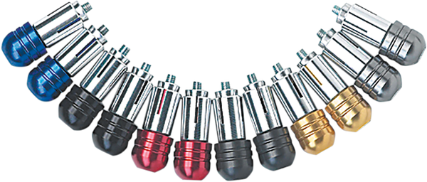 Handlebar End Plug Blue, 2, nordicamoto.ro