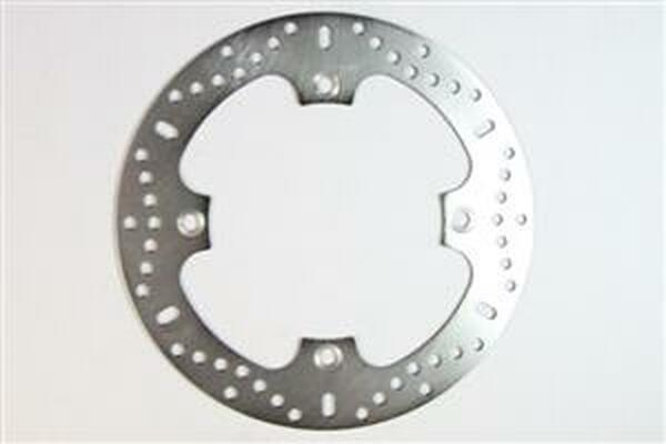 Round D-series Fixed Offroad Brake Rotor Silver, Stainless Steel, 1, nordicamoto.ro