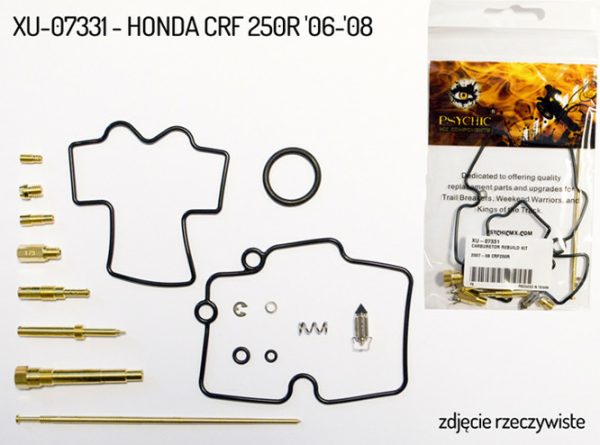 KIT REPARARE CARBURATOR PSIHIC HONDA CRF 250R '07-'08 (26-1141) (PENTRU 1 CARBURATOR)