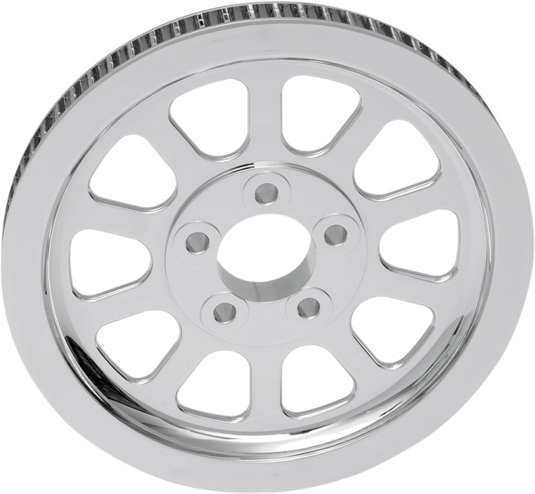 Rear Belt Pulley Klassic Chrome 70t Chrome, 2, nordicamoto.ro
