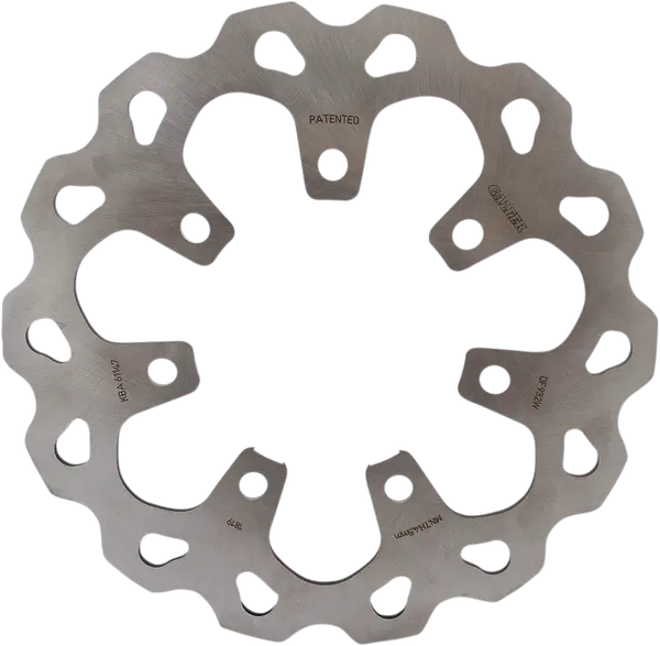 Wave Brake Rotors Silver, 3, nordicamoto.ro