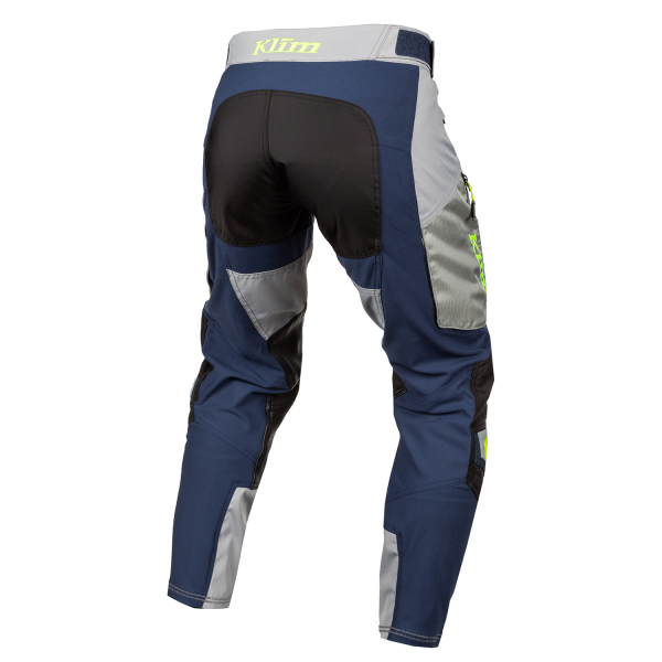 Pantaloni Klim Dakar In The Boot White - Black-22