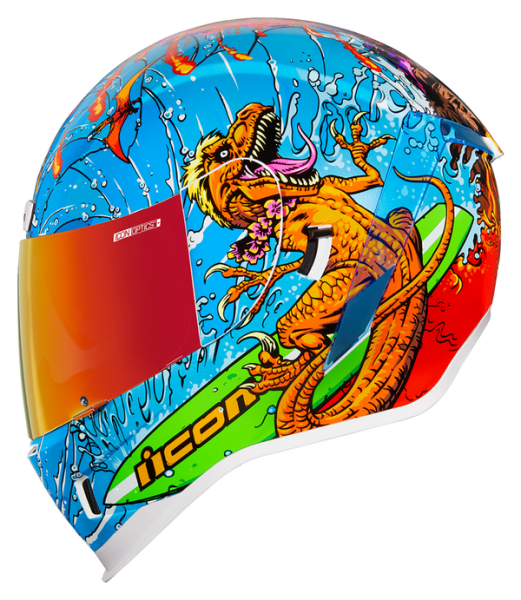 Casca Icon Airform Dino Fury Blue-5