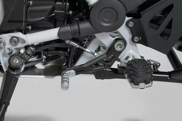 SW-MOTECH Gear Lever Black, Silver -0