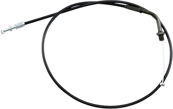 Cablu de accelerație din vinil negru, model standard negru, 1, nordicamoto.ro