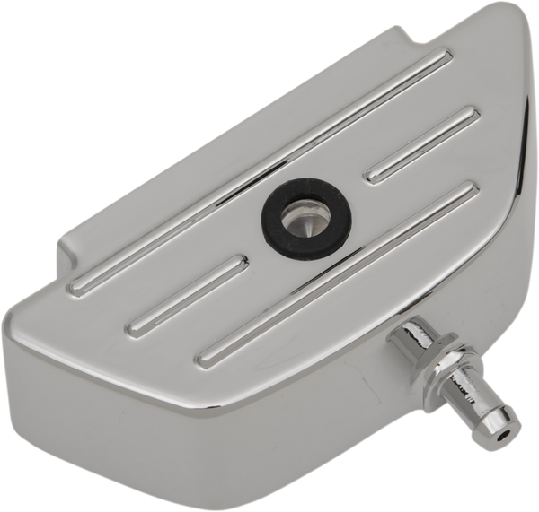 Rear Brake Master Cylinder Reservoir Chrome, Polished, 1, nordicamoto.ro
